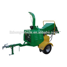 China motor diesel madera, burilador de madera chipper diesel, desfibradora chipper madera pto impulsada por venta por mayor